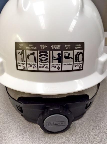 Faith Technologies helmet